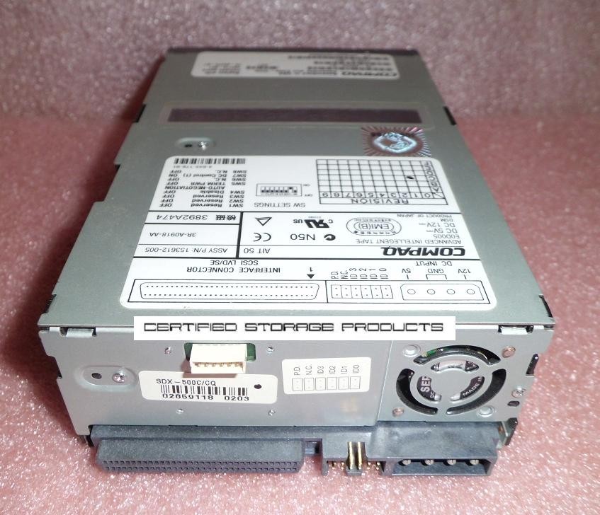 Compaq HP AIT50 Data Tape Drive 3.5″ AIT-2 175010-001 SDX-500C/CQ 190716-001