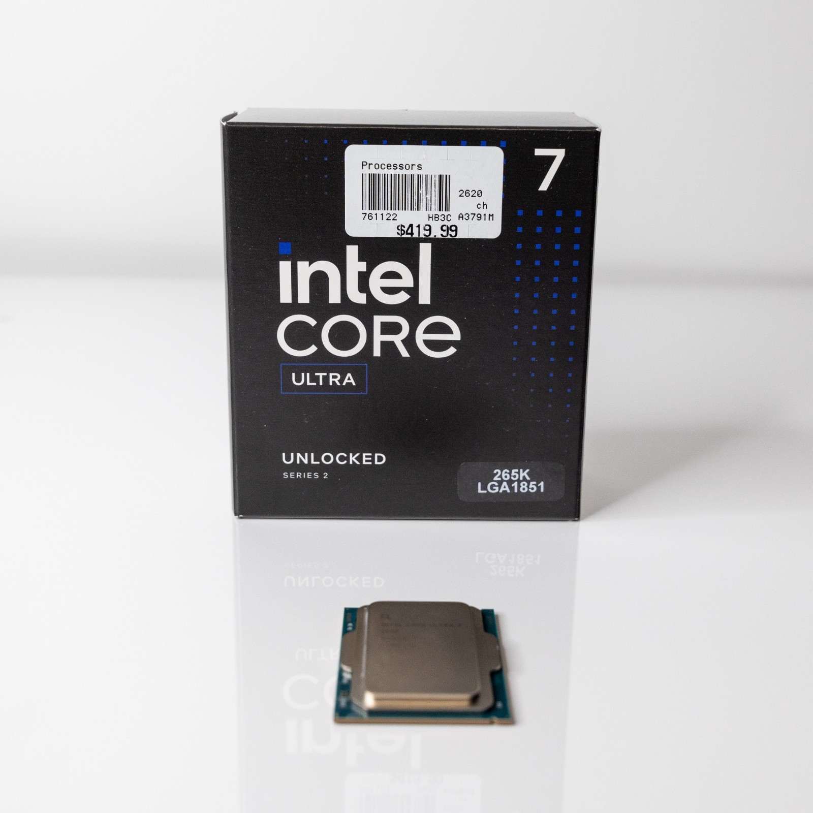 Intel Core Ultra 7 265K 20-Core LGA 1851 Unlocked CPU BX80768265K
