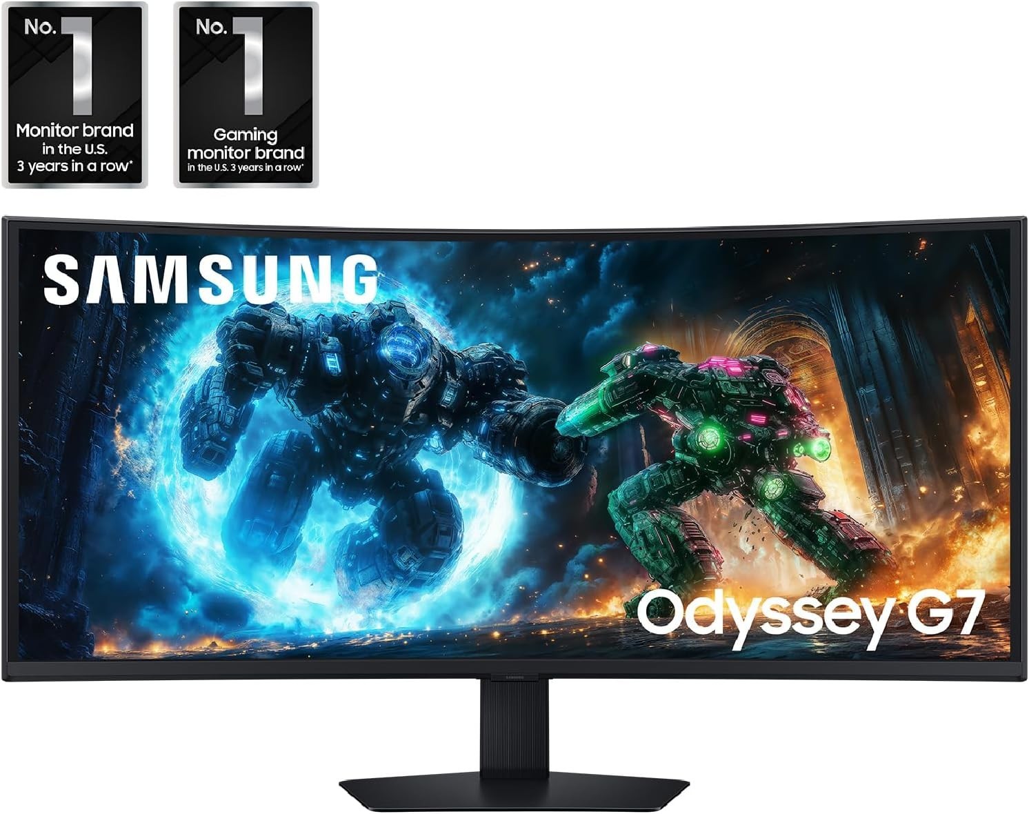Samsung 40 G75F WUHD 180Hz Curved 1ms HDR600 FreeSync LS40FG75DENXZA