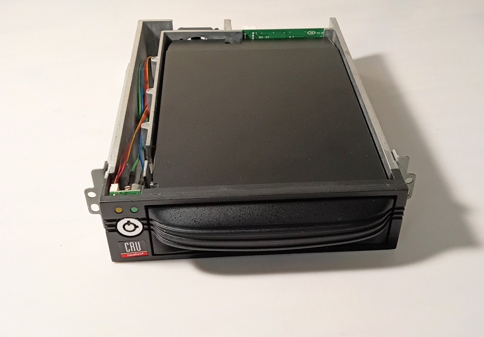 CRU DataPort 10 Drive Bay Adapter Internal Black 8441-7139-0500 With 250GB HD