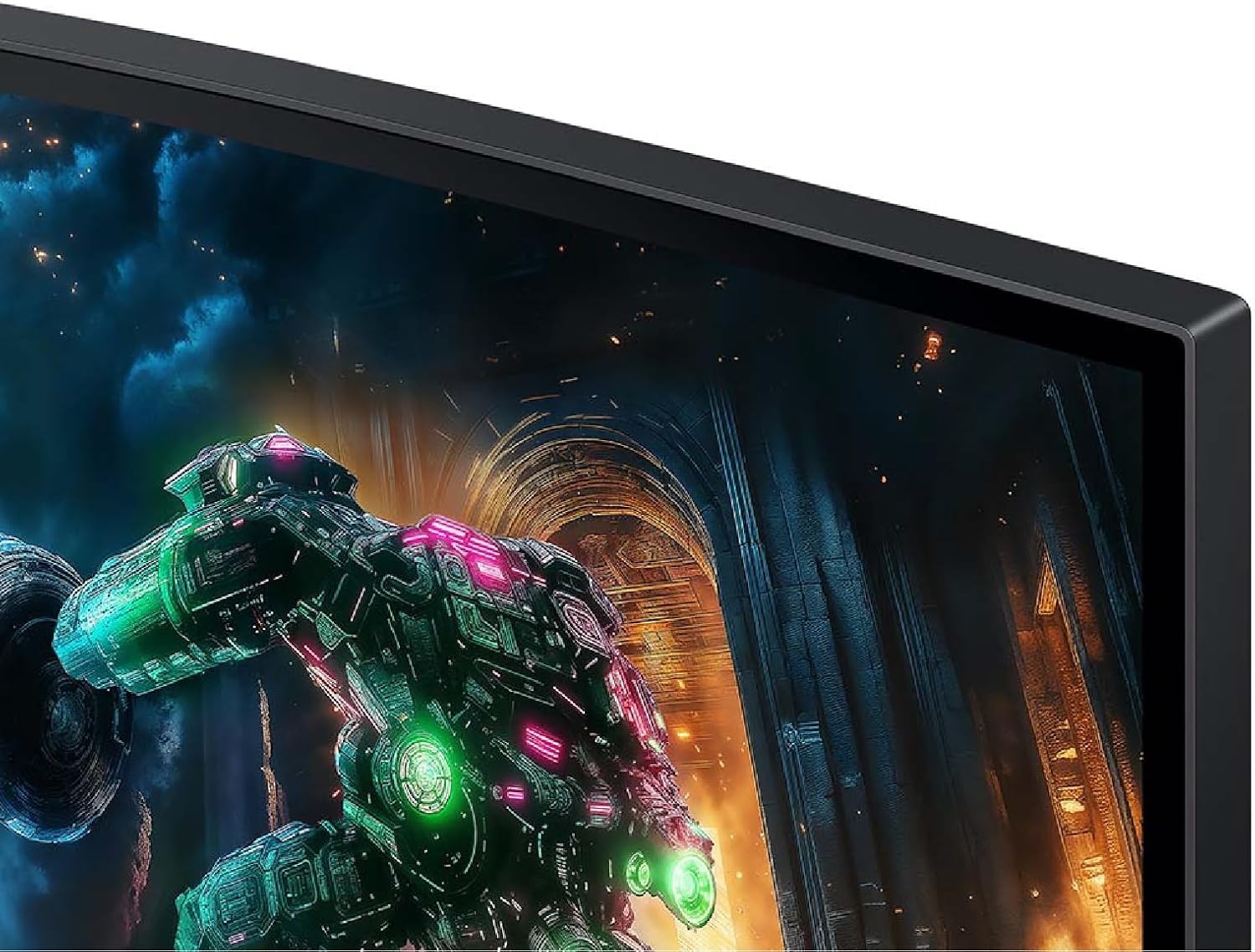 Samsung 40 G75F WUHD 180Hz Curved 1ms HDR600 FreeSync LS40FG75DENXZA