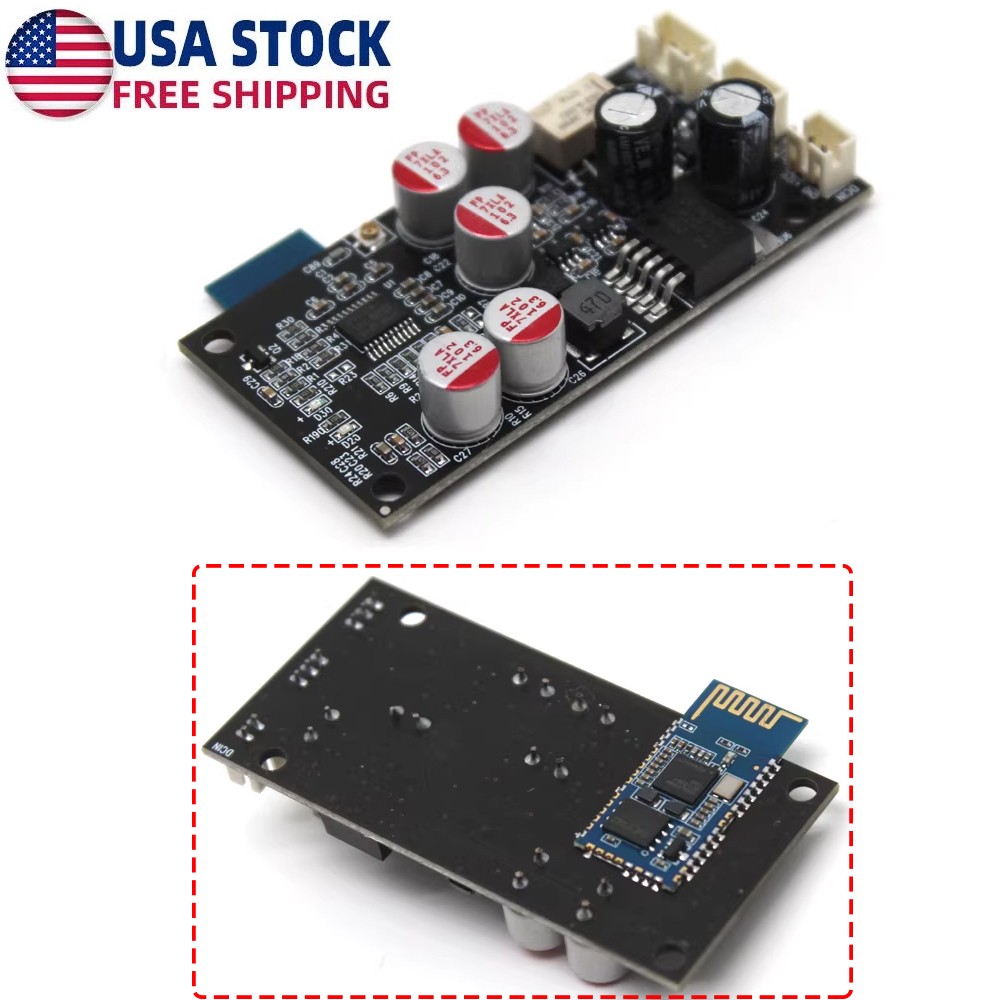 12V 24V Bluetooth 5.0 Receiver HiFi Audio DAC Decoder Board AUX DIY Amplifier