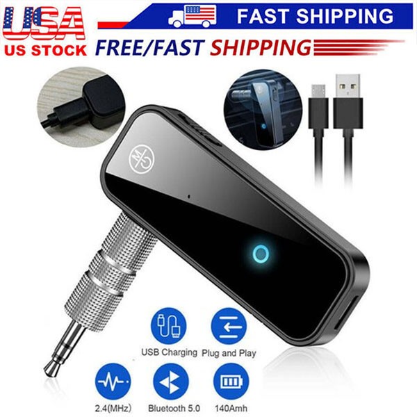 USB Wireless Bluetooth Transmitter Receiver for Car Music Audio Aux Adapter lot