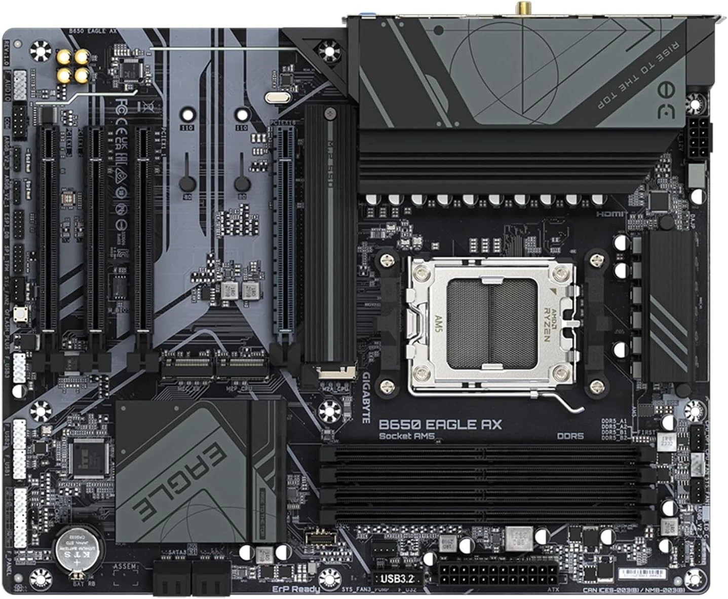 AMD B650 Eagle AX ATX Motherboard – Unmatched Performance for Ryzen 7000 Series