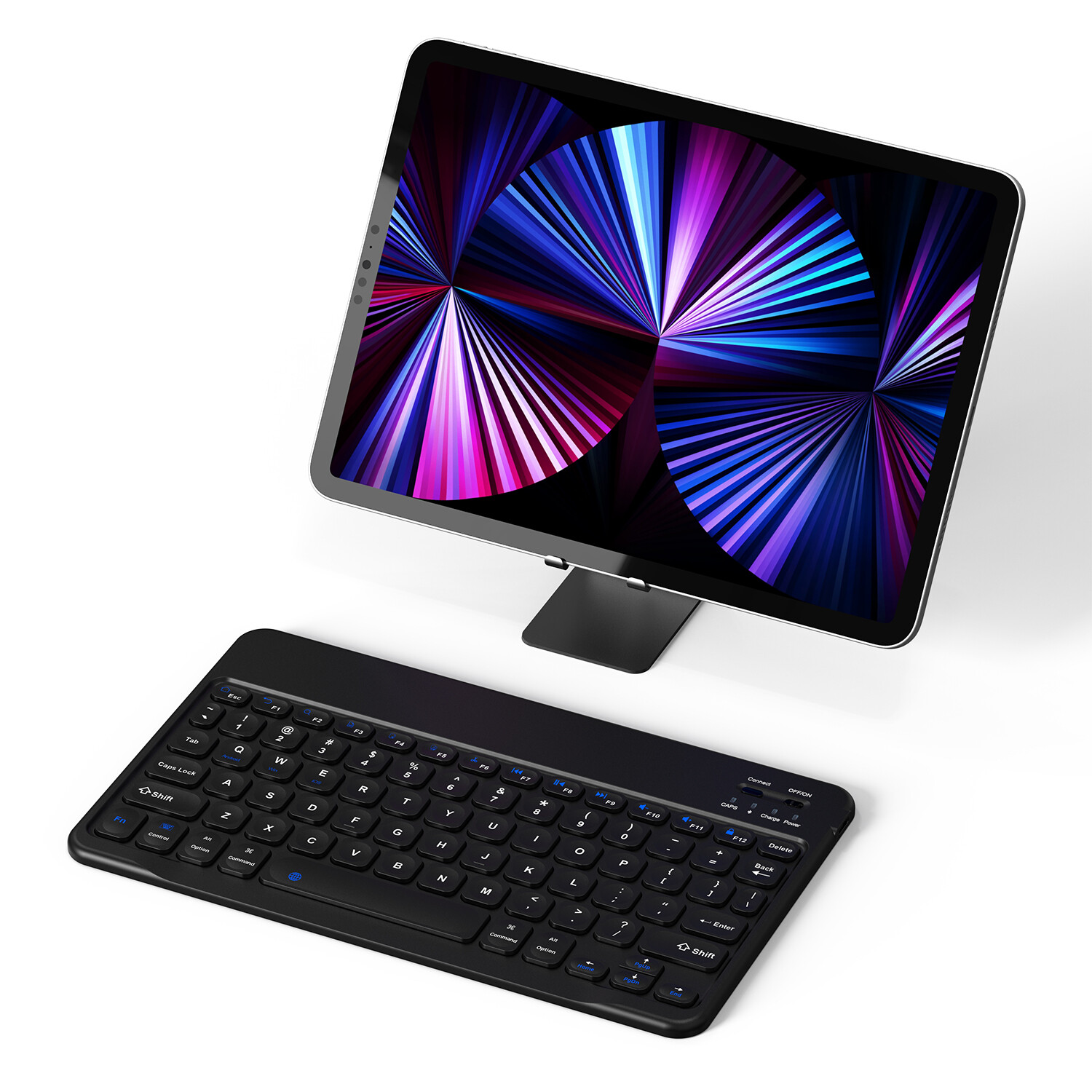 Keyboard Wireless Bluetooth Type-C Charging Port for Computer Laptop iPad Keypad