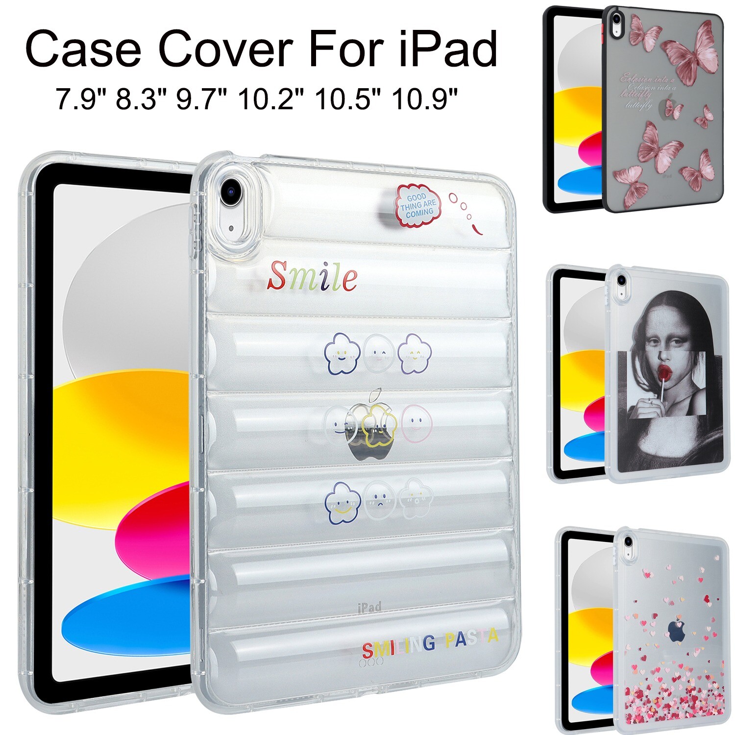 Shockproof Back Case Cover For Apple iPad Mini A17 Pro (2024) / Mini 6th (2021)