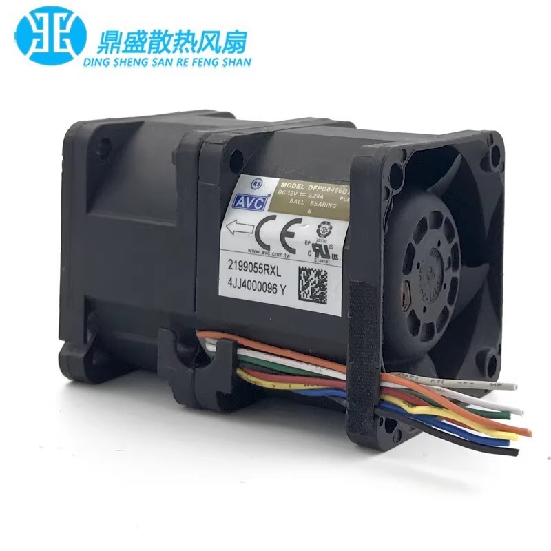 AVC DFPD0456B2U 4056 DC12V 2.76A 4CM Server Violent Cooling Fan