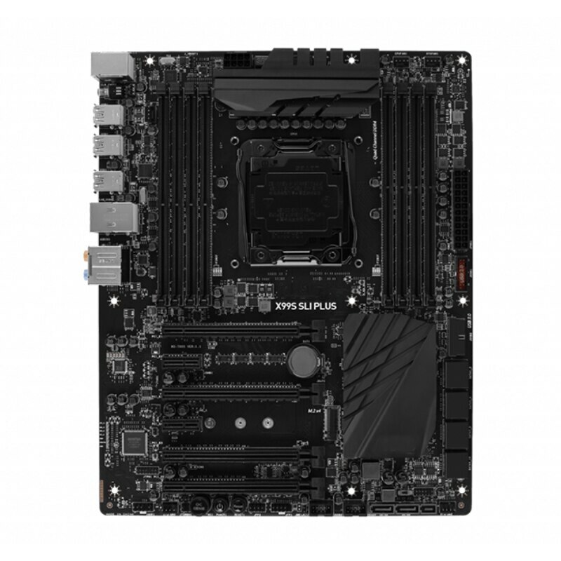For LGA 2011-3 MSI X99S SLI PLUS Motherboard 8*DDR4 USB 3.0 Intel On-Board Audio