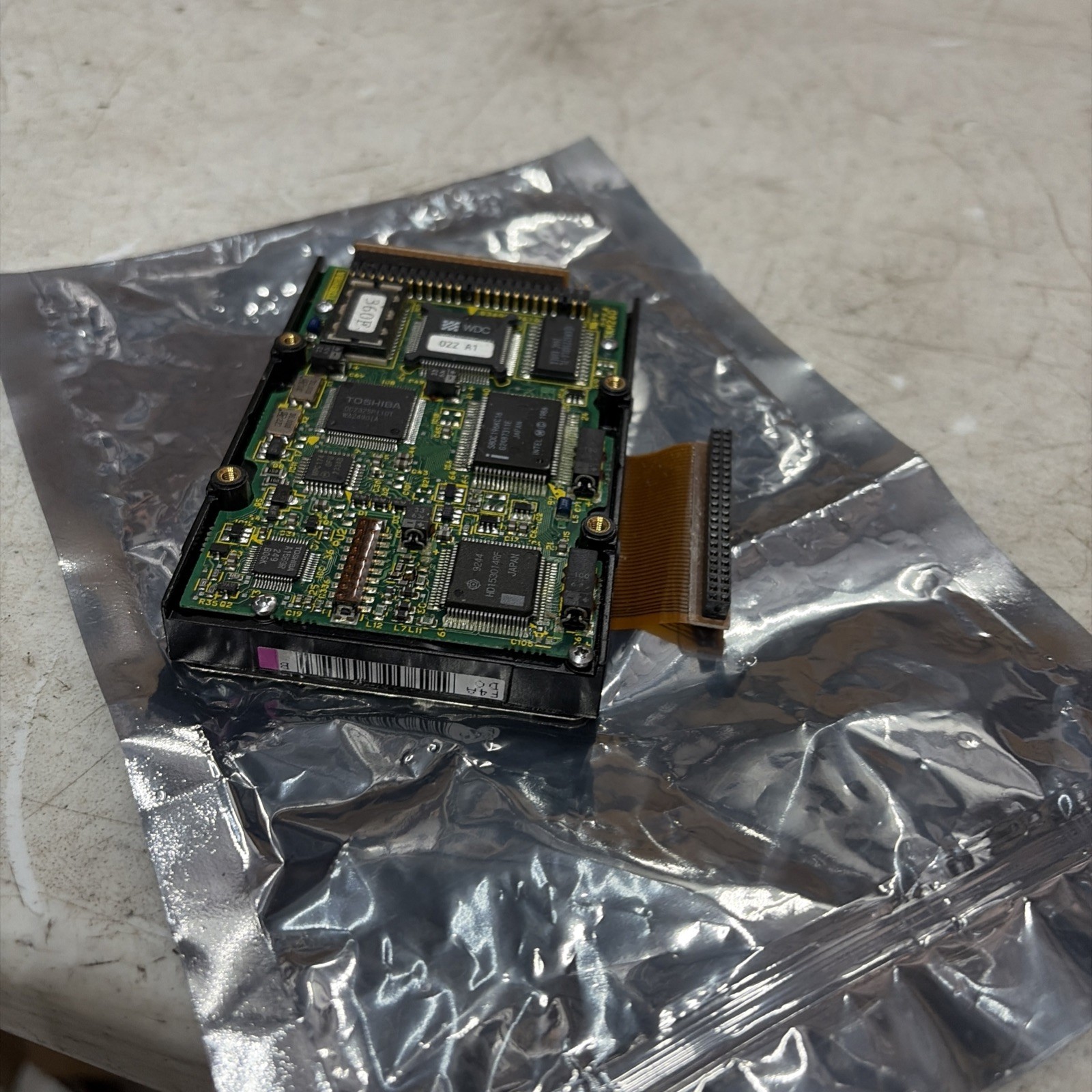 Toshiba MK2024FC 20MB HDD HDD2214C Vintage Industrial Hard Drive Made Japan
