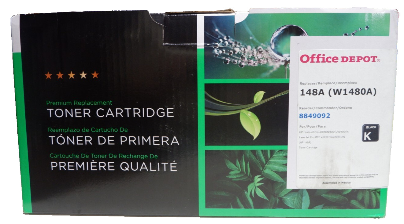 Office Depot Premium Replacement Toner Cartridge-148A (W1480A) HP -Laser jet