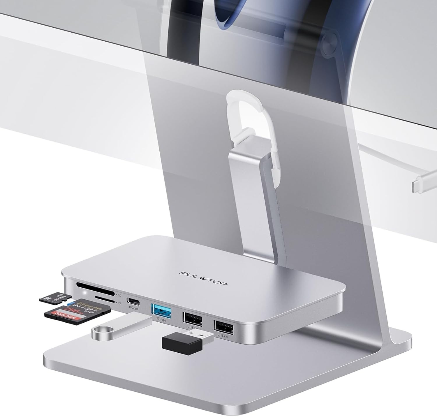 USB C Hub for iMac 24 inch & Studio Display#
