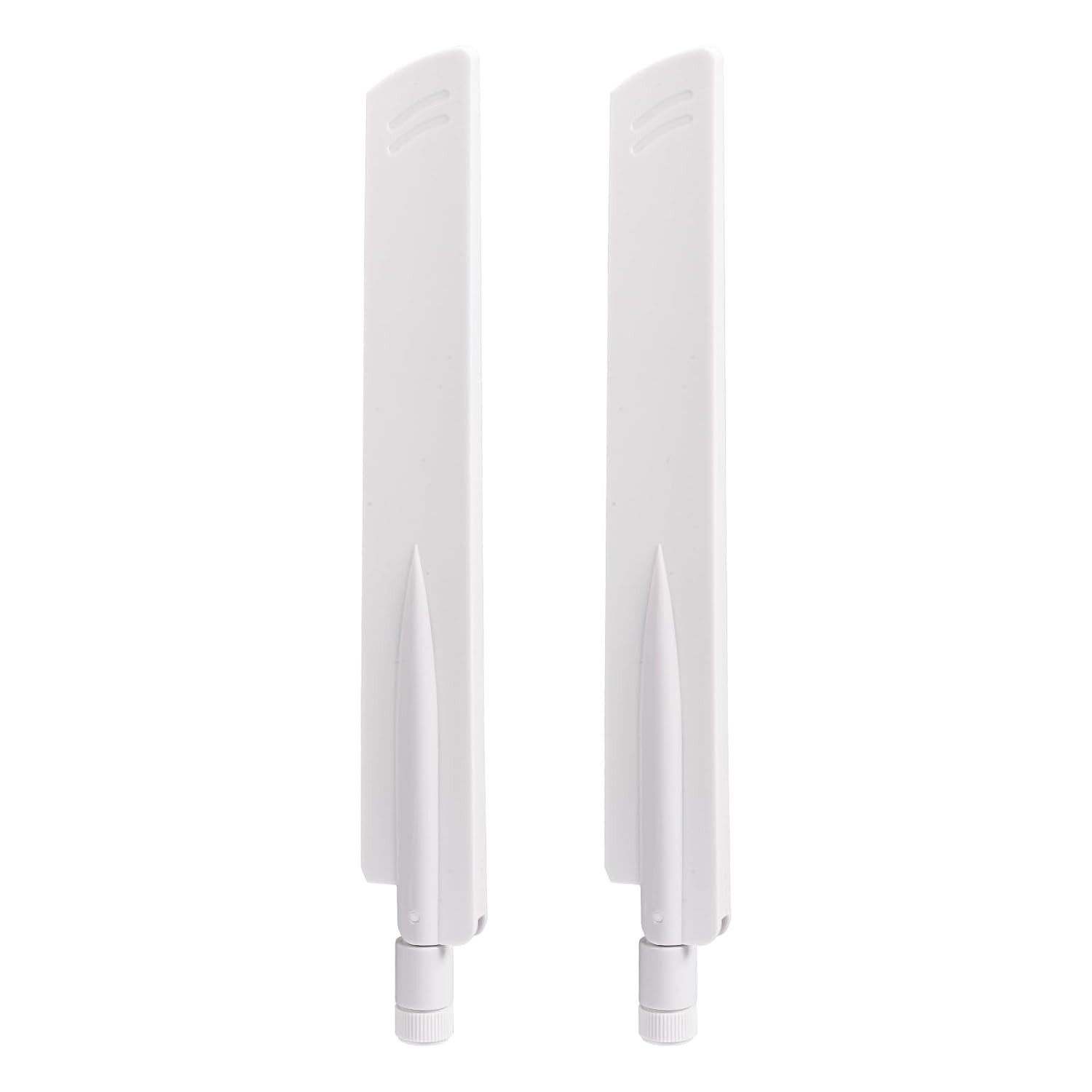 Tri Band WiFi 6E 6GHz RP SMA Male Antenna White 2.4GHz 5GHz 6GHz WiFi Booster