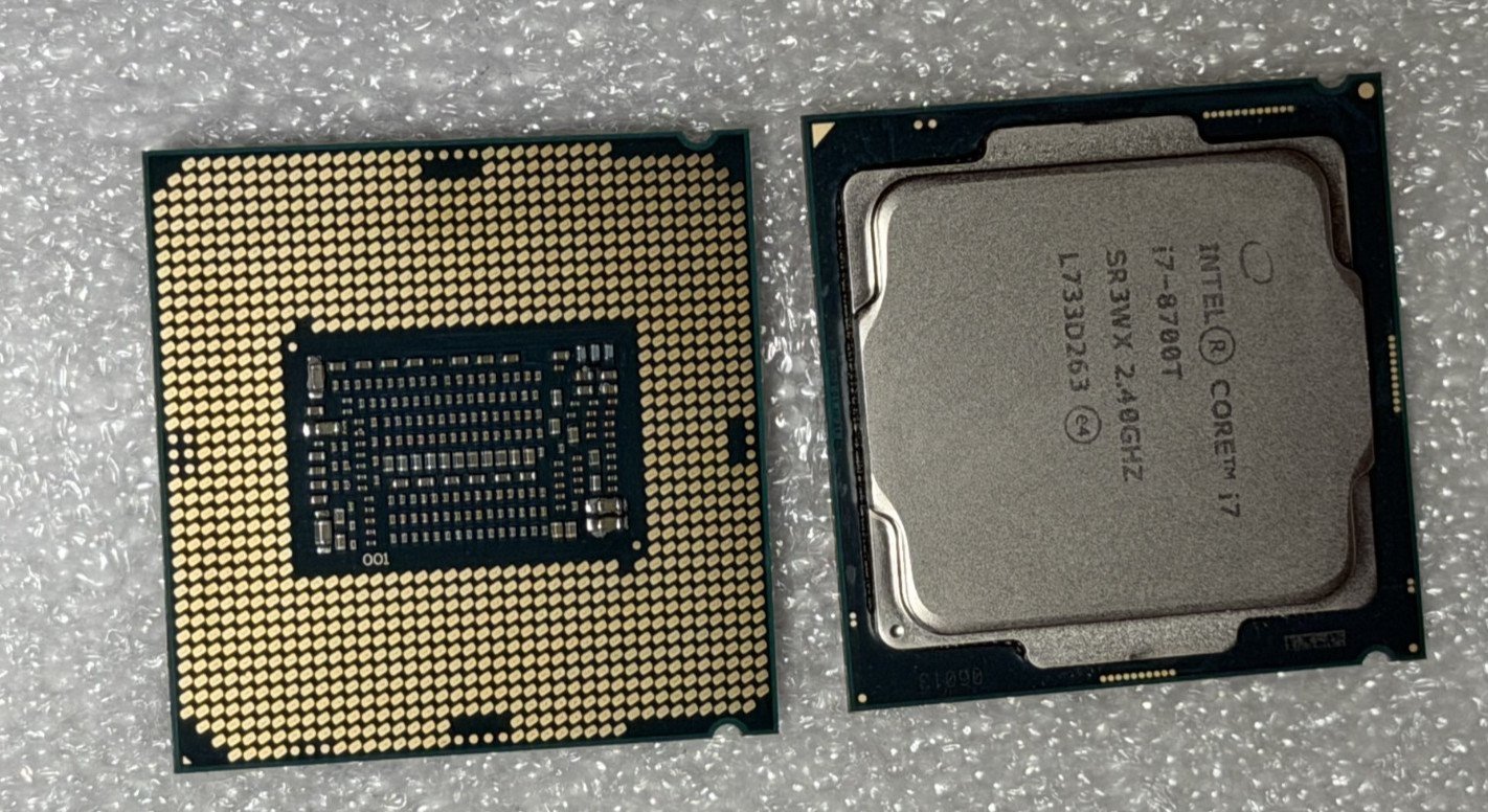Intel Core i7‑8700T | SR3WX | 2.4 GHz | 6 Cores