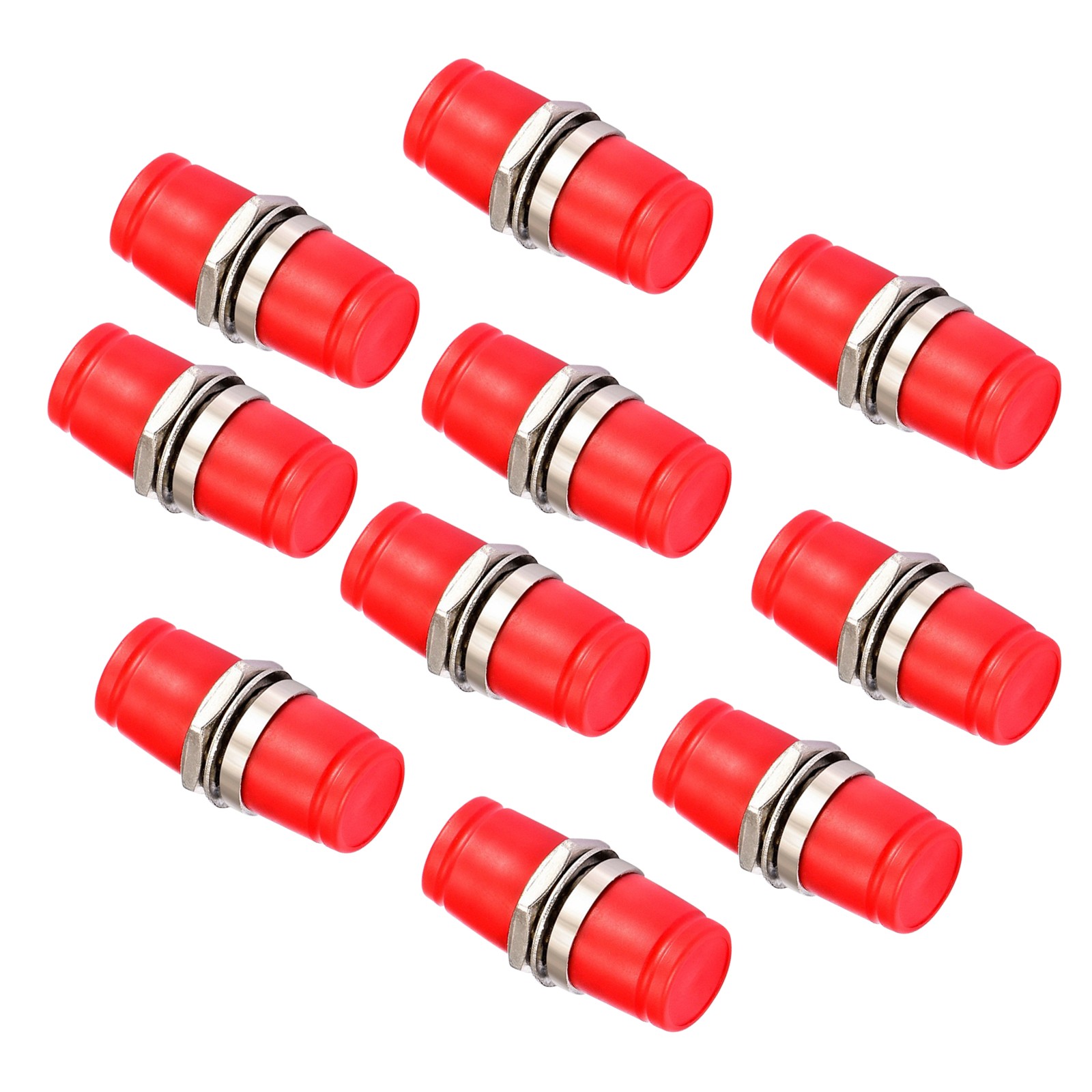 10 Pcs Fiber Optic FC-FC/APC Adapter Coupler Connector Female to Female H