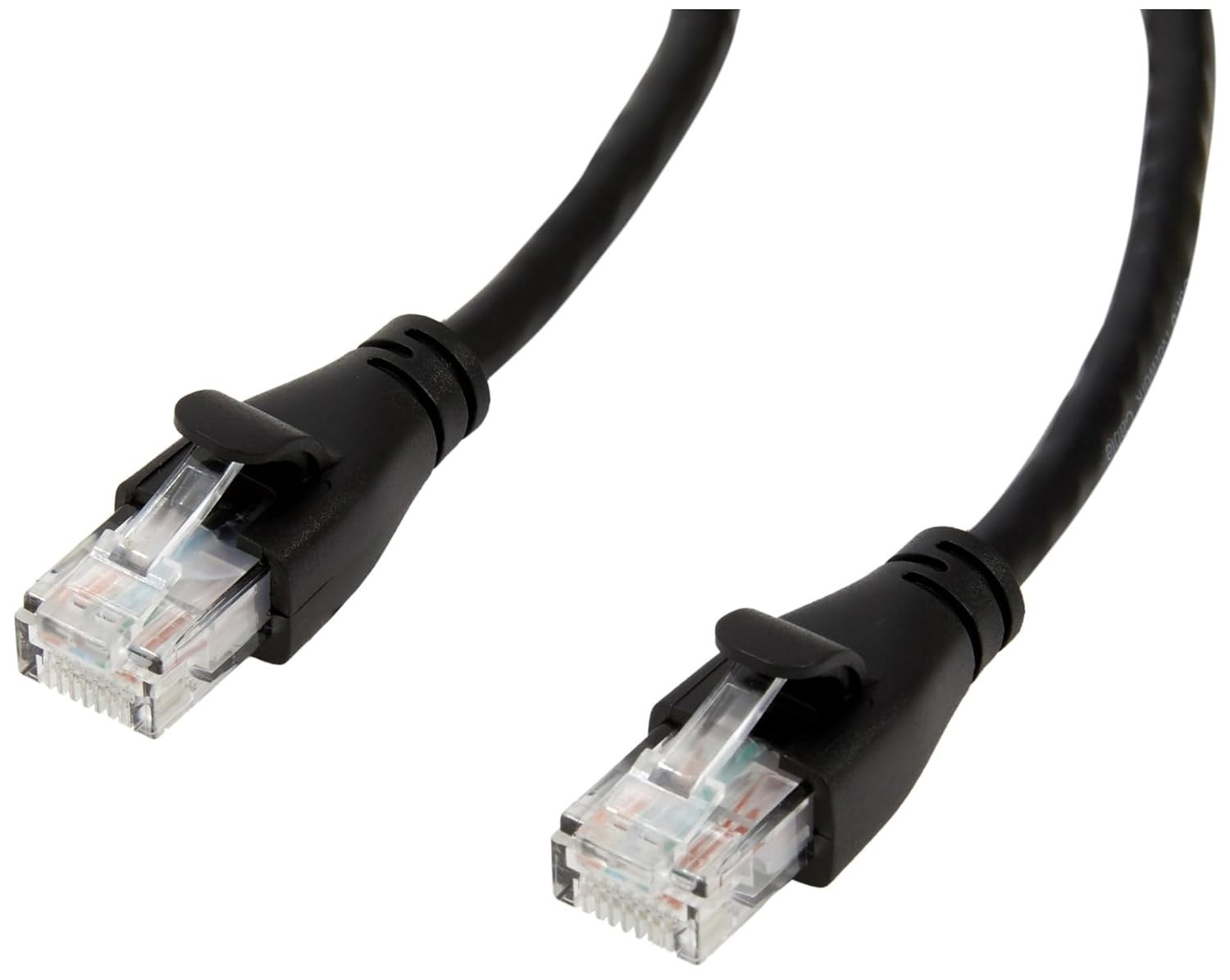 50ft Cat6 Ethernet Cable RJ45 1Gbps High Speed Internet LAN Patch Cord Black New