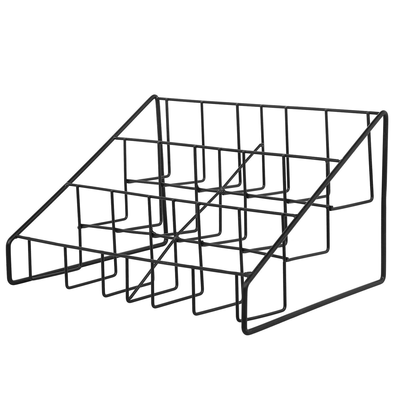 MyGift CD Display Stand, CD Rack Tower, 3Tier DVD Stand Holder, Tabletop Comp…