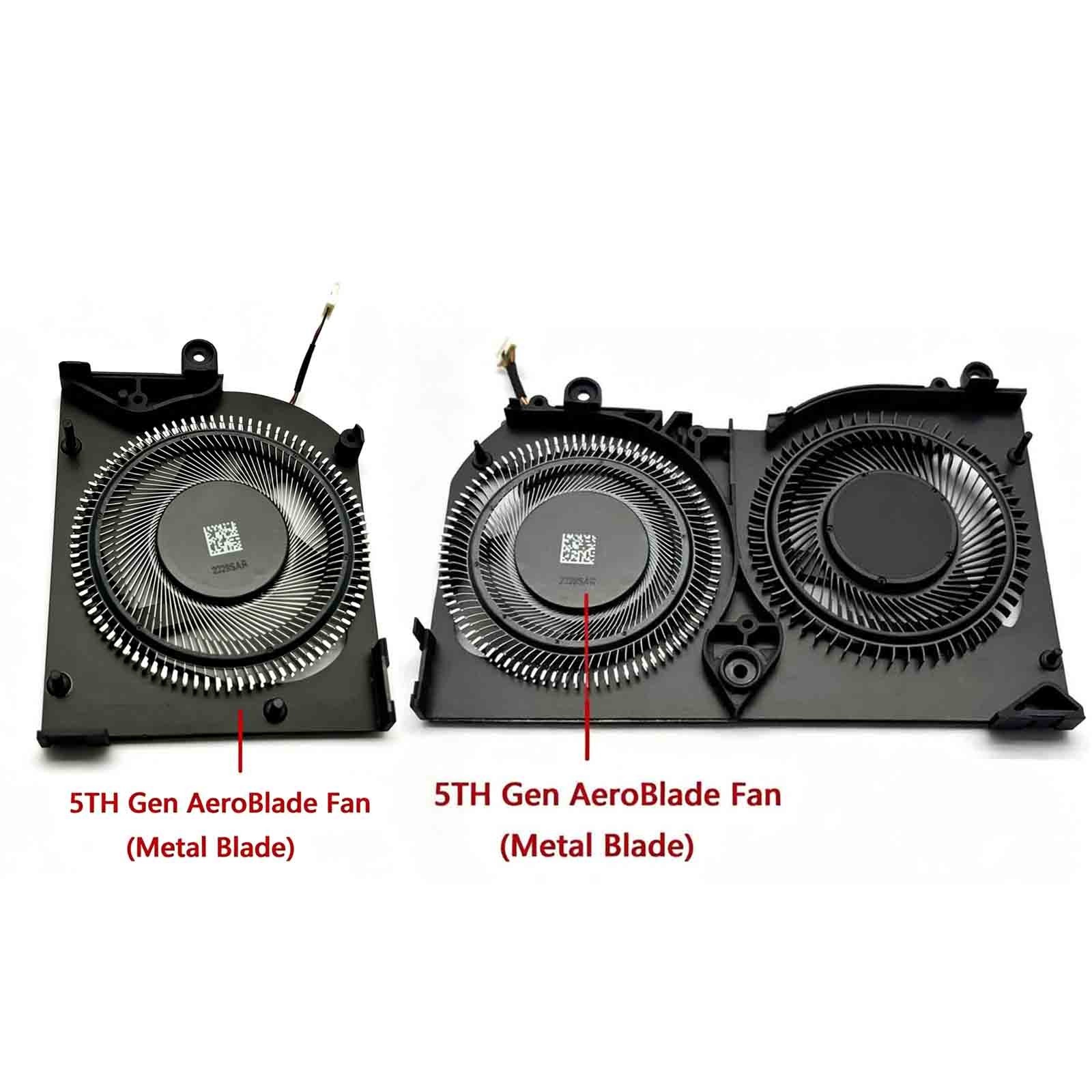 New Genuine CPU+GPU Fan for ACER Predator Triton 500 SE PT516-51S PT516-52S