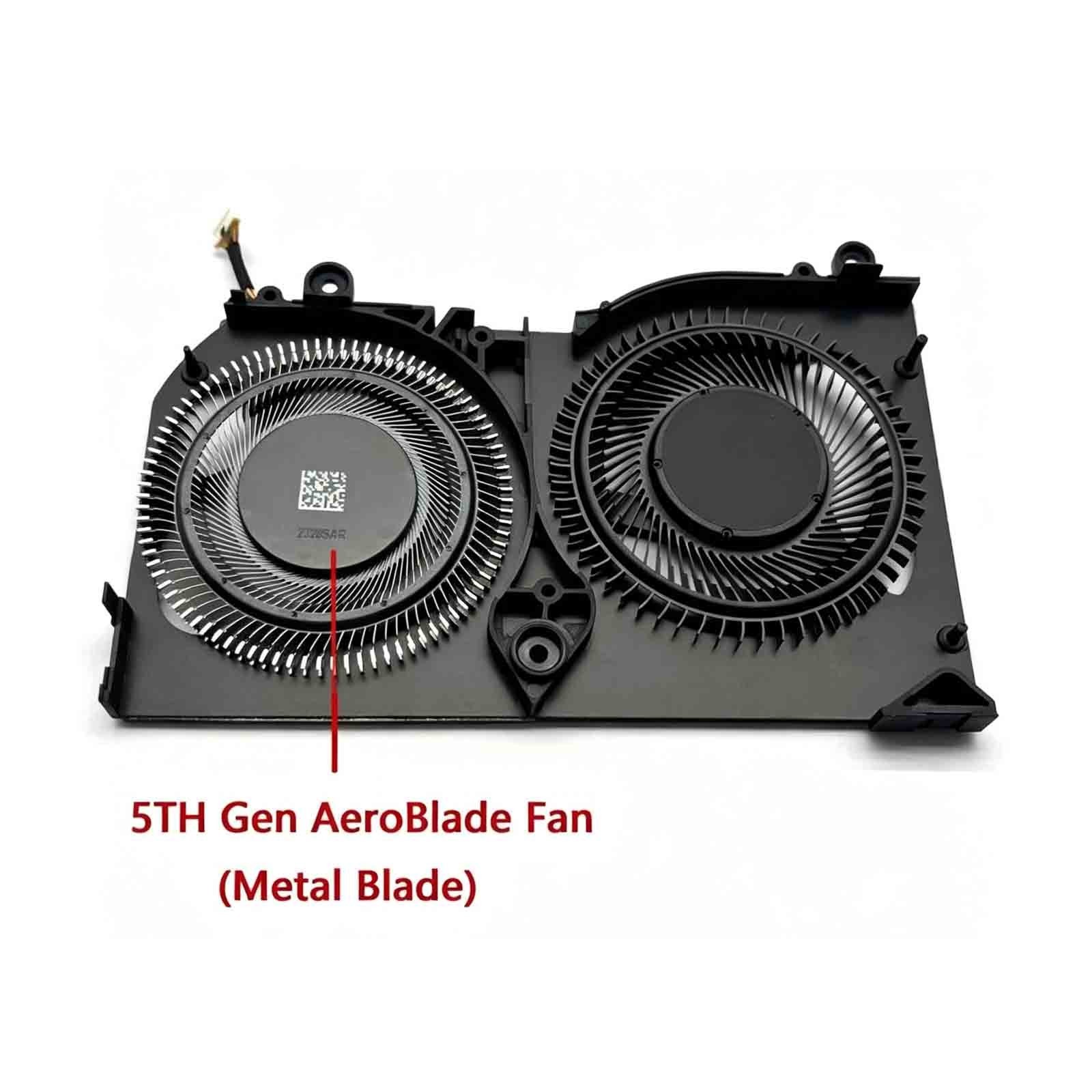 New Genuine CPU+GPU Fan for ACER Predator Triton 500 SE PT516-51S PT516-52S