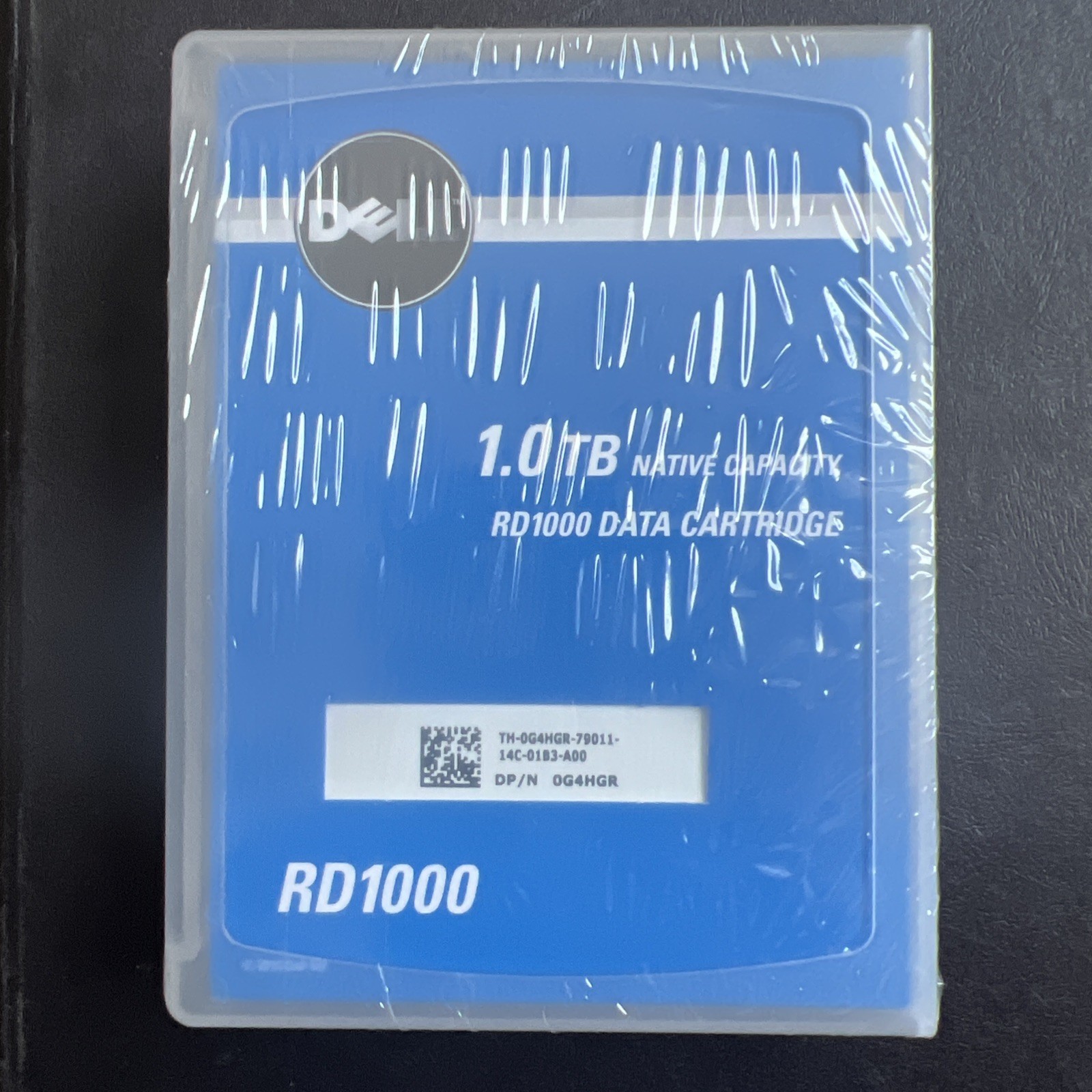 Dell RD1000 1TB Hard Drive Data Cartridge – P/N: 0G4HGR – NEW / SEALED