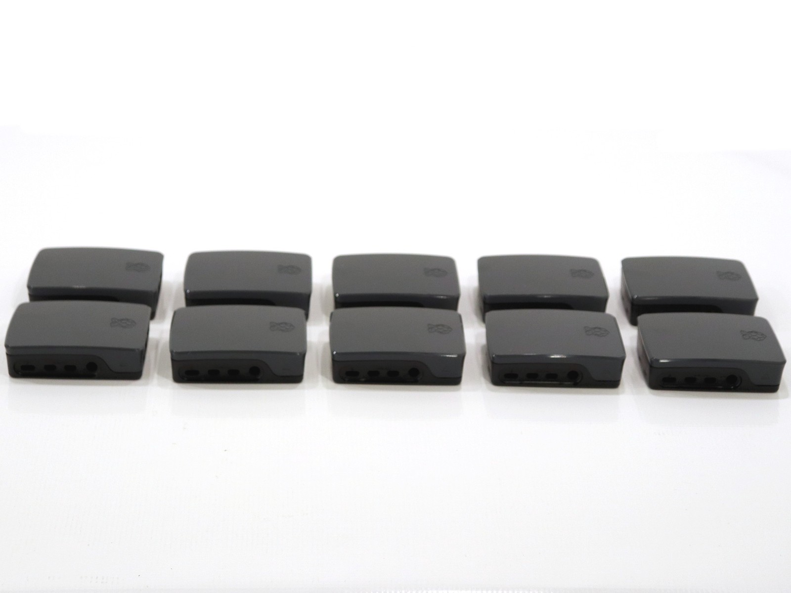 10x Lot Raspberry Pi 4 Model B Case (Black/Gray)