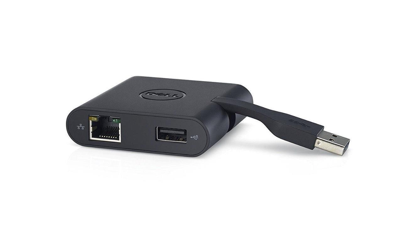 Dell DA100 USB 3.0 to HDMI VGA Ethernet USB 2.0 UNIVERSAL ADAPTER- 54DNX