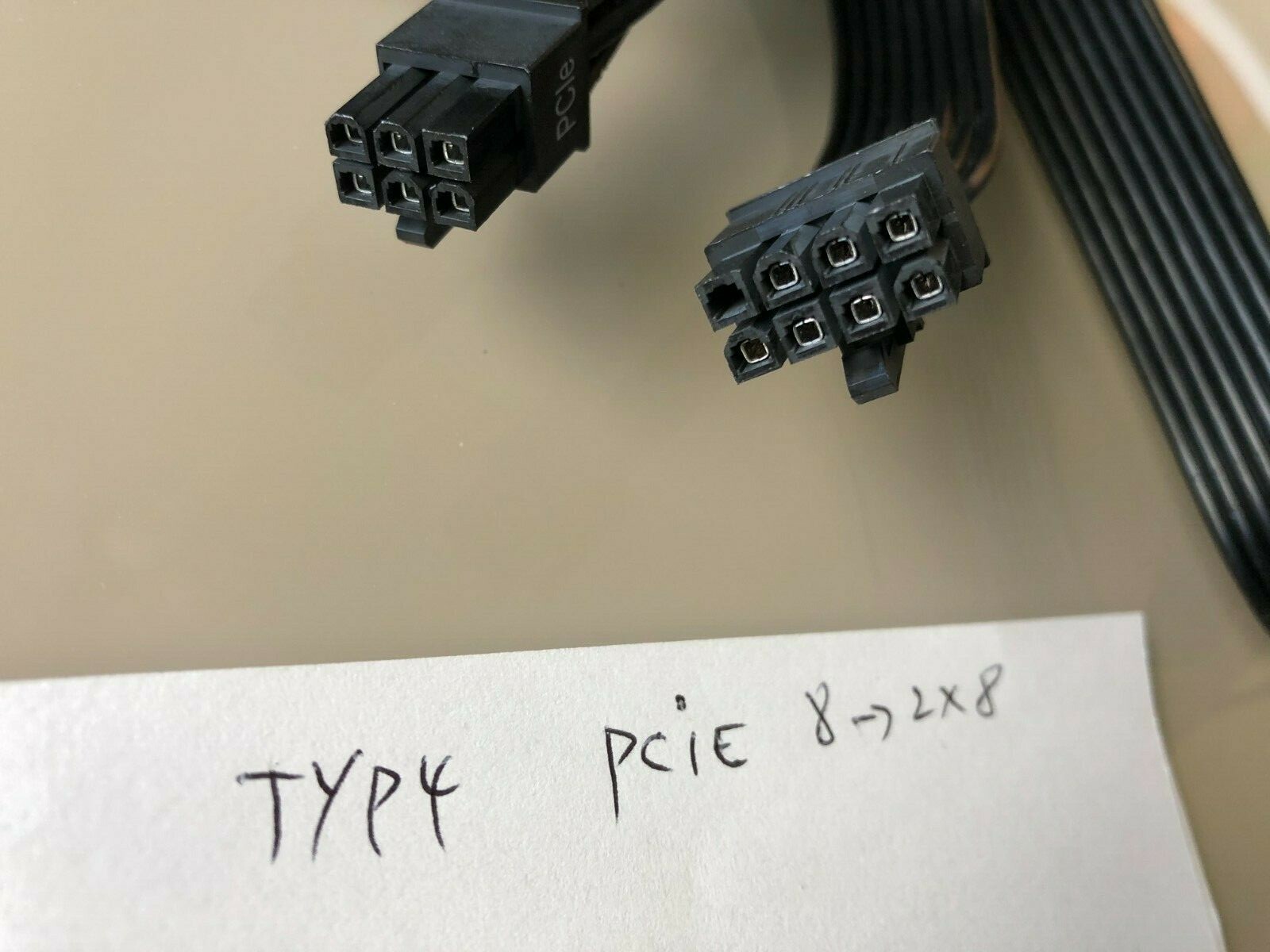 CORSAIR PCIE POWER CABLE For Corsair SF600 SF750 SF450 80 Plus Gold,ORIGINAL