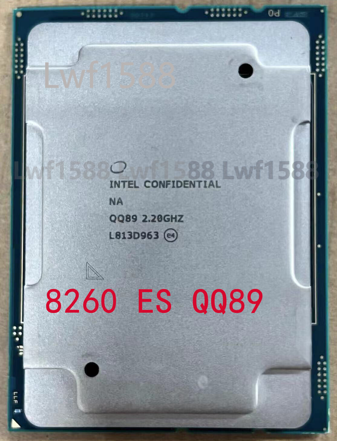 Intel Xeon Platinum 8260 ES LGA3647 24C 48T 2.20GHz 35.75MB CPU processor QQ89