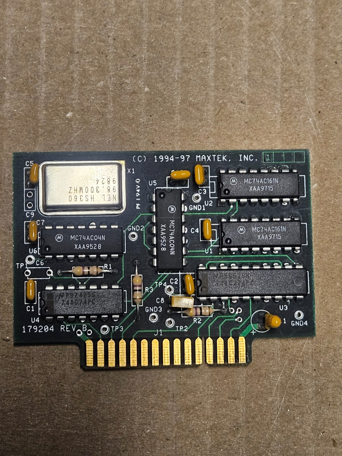 Maxtek MDC-360 PCB 179404 Rev B Board – Working Pull