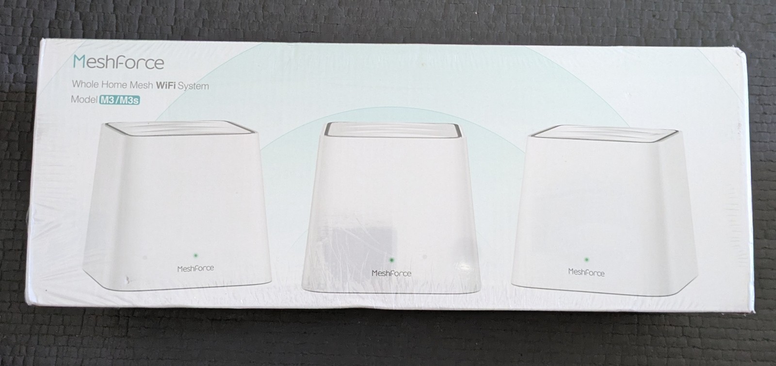 Meshforce Mesh WiFi System M3s Suite Gigabit WiFi Router- 3 Packs- New Sealed