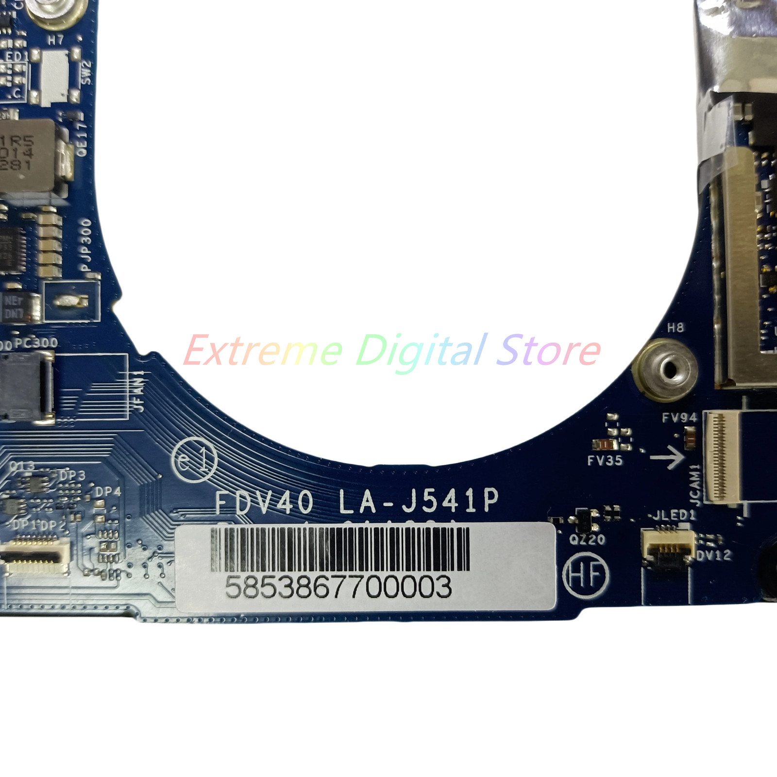 LA-J541P For DELL Latitude 9410 Laptop motherboard with CPU I5 I7 RAM 8G/16GB