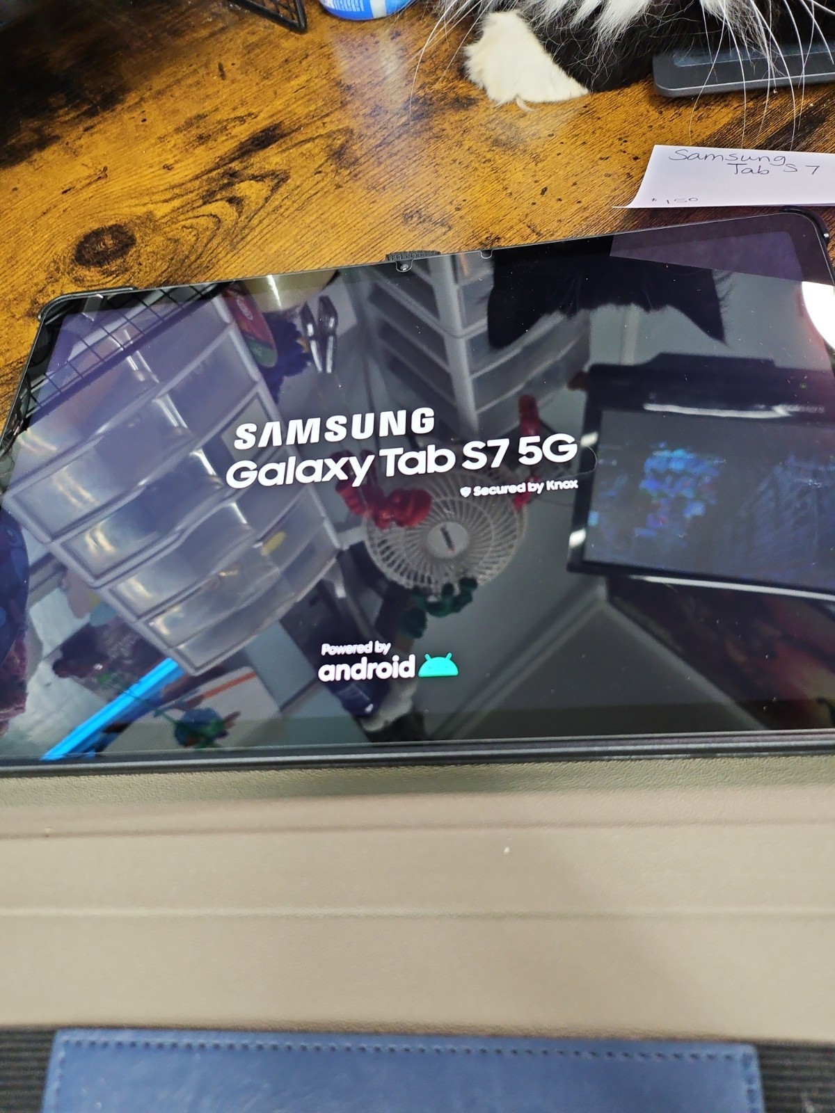 Samsung Galaxy Tab S7 SM-T738 64 GB, Wi-Fi + 5G, 12.4 in – Mystic Black