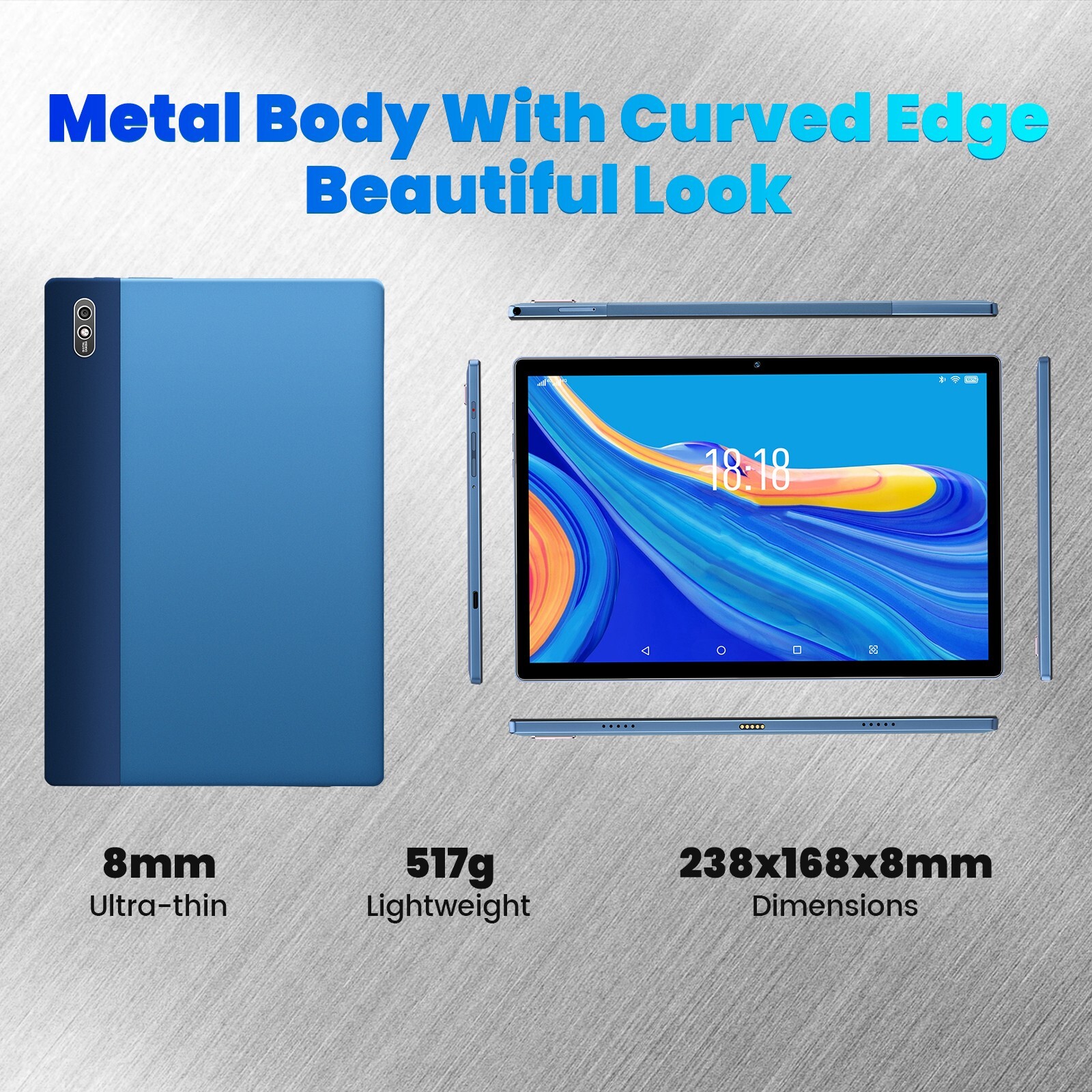 10 In Android 11 Deca core 4G Tablet Computer PC Wifi Bundle Keyboard Case 256GB