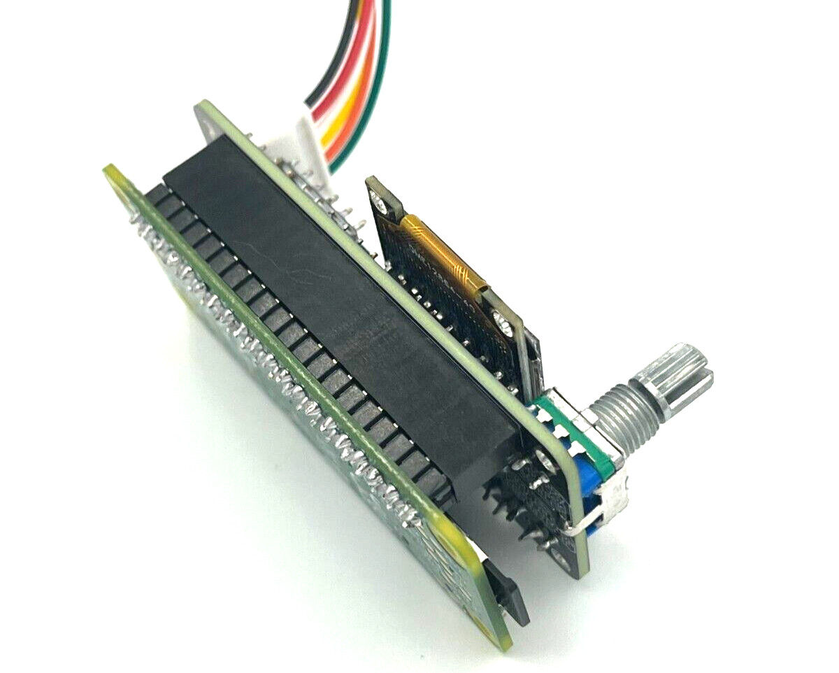 Commodore 1541 Emulator PI1541 HAT with ROTARY, OLED screen, USA Seller!
