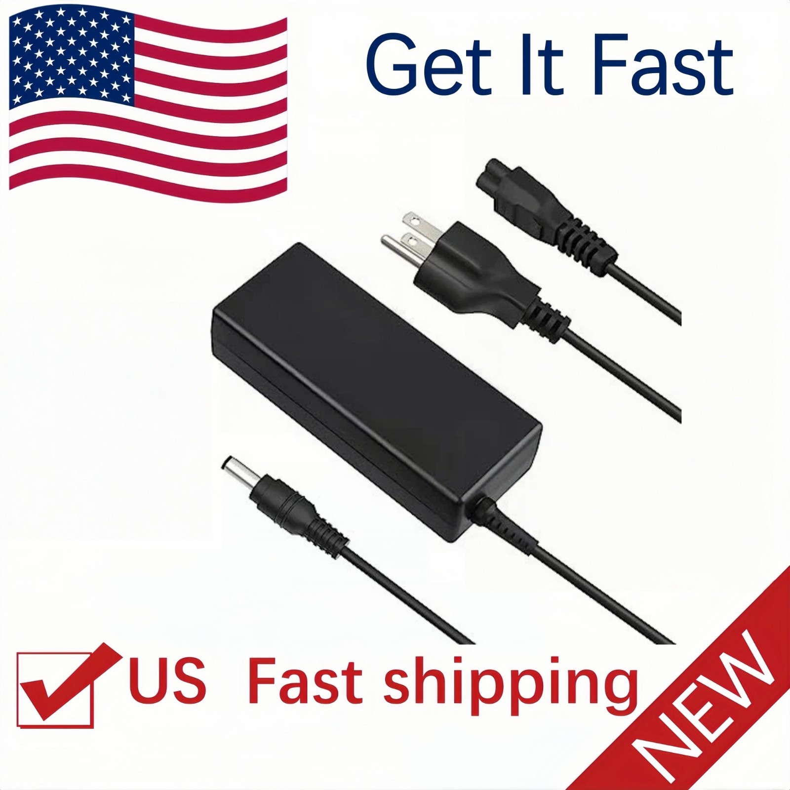 AC Adapter for 15v Toshiba Satellite M100-ST511 P100-ST721 M105-S3004 M45-S331