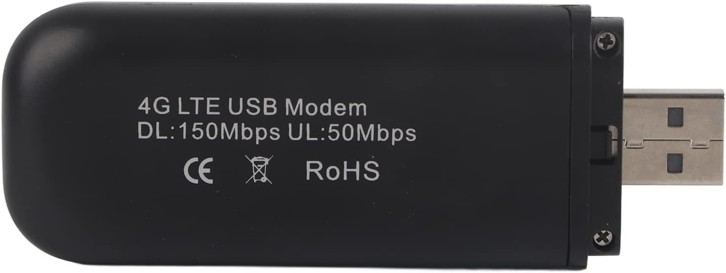 Plug-and-Play 4G LTE USB Router with 512MB Memory – Ideal for On-the-Go Users