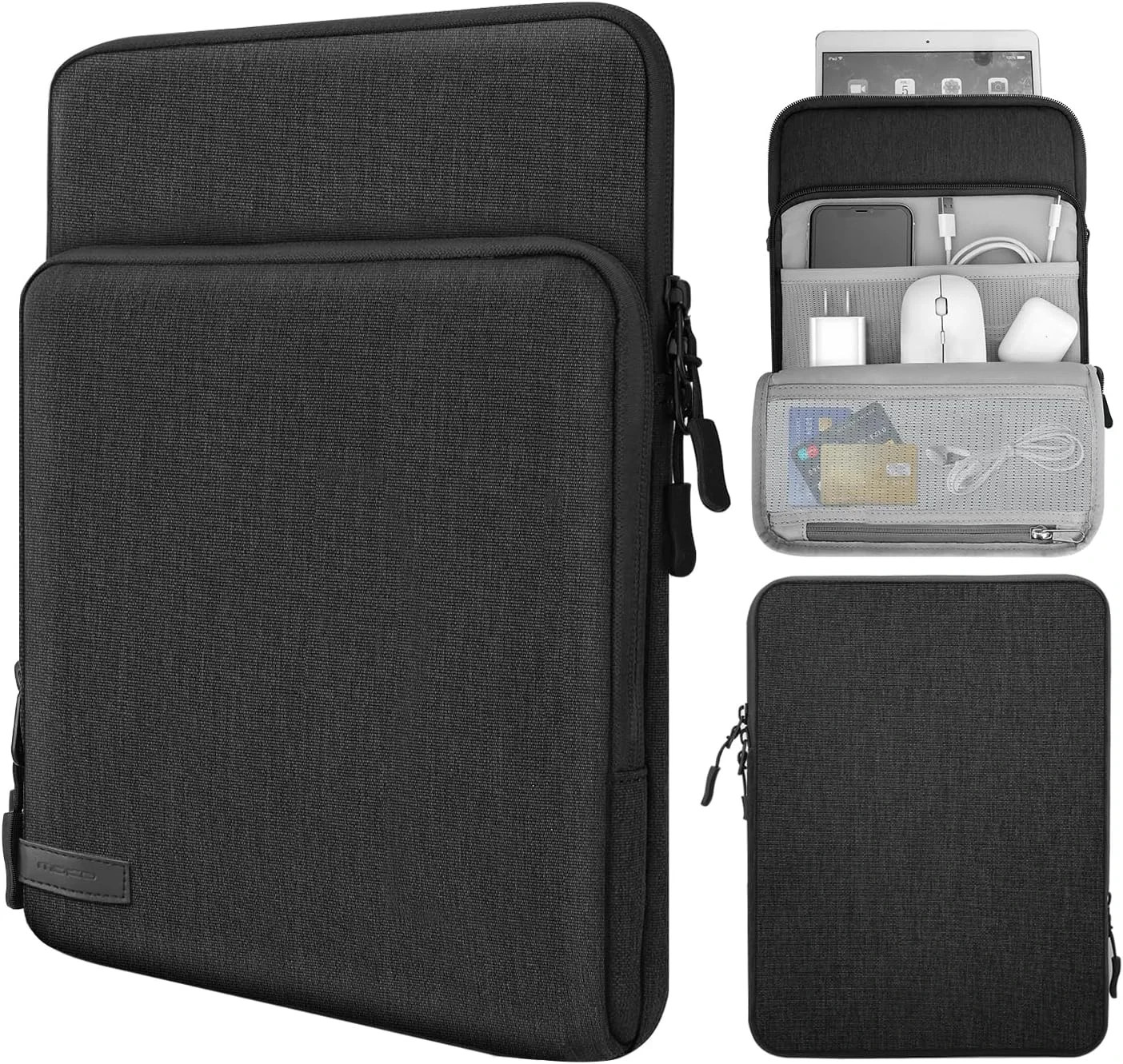 8-9 Inch Tablet Sleeve Bag Carrying Case with Storage Pockets Fits New Ipad Mini
