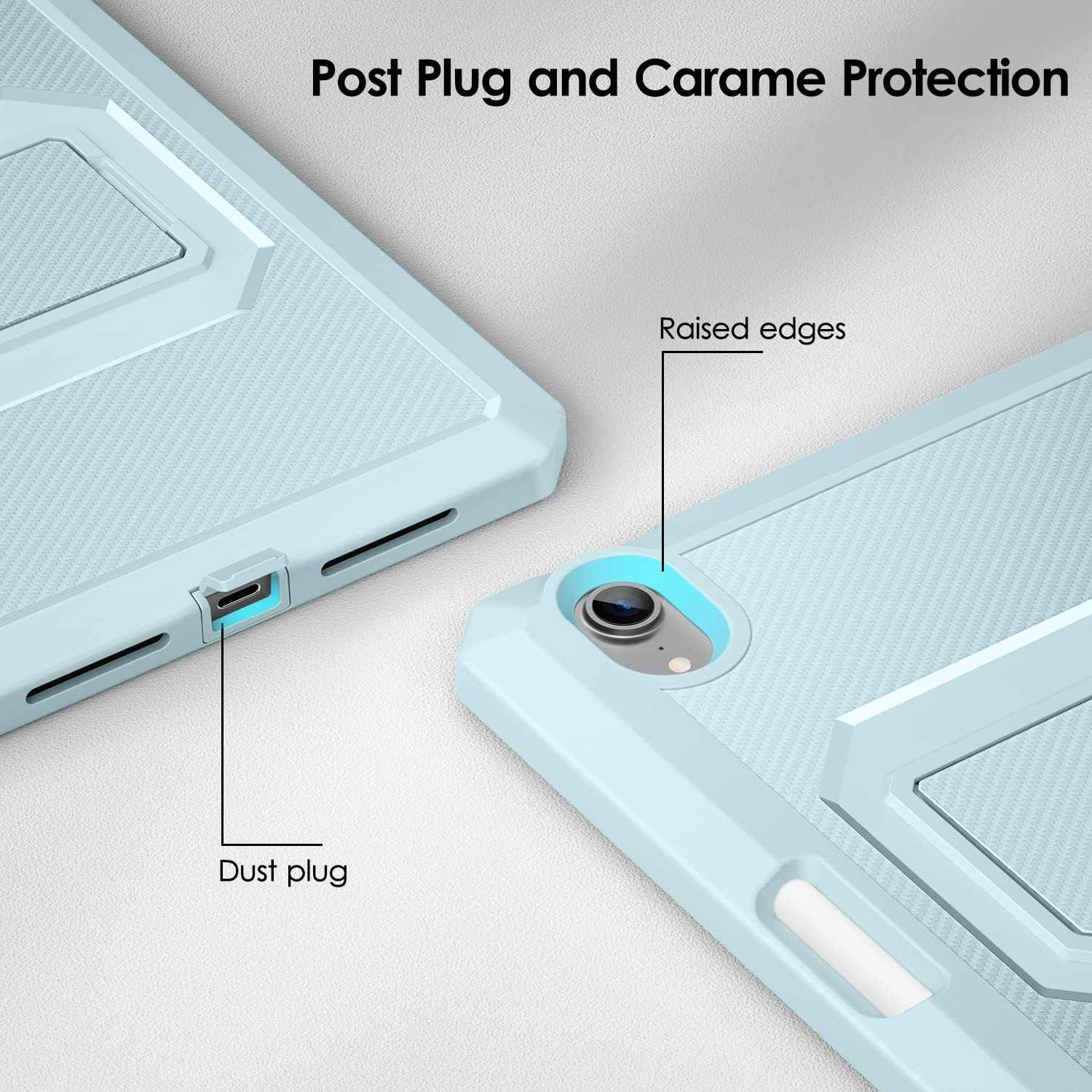 Shockproof Case for iPad mini 7 (A17 Pro) 2024 / iPad mini 6 2021 8.3 Inch, D…