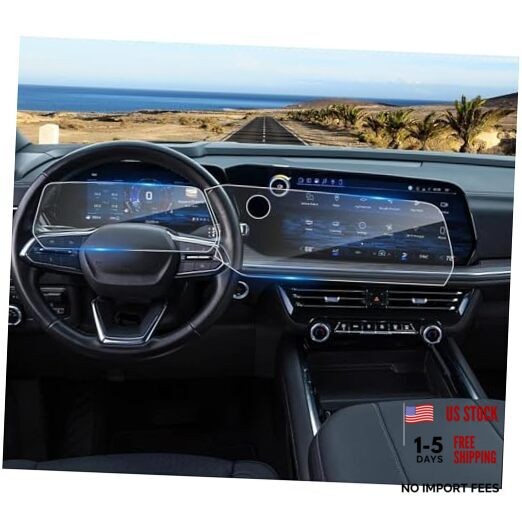 (2Pack) 2025 2026 Suburban Screen Protector for Chevy Suburban 17.7In &11In