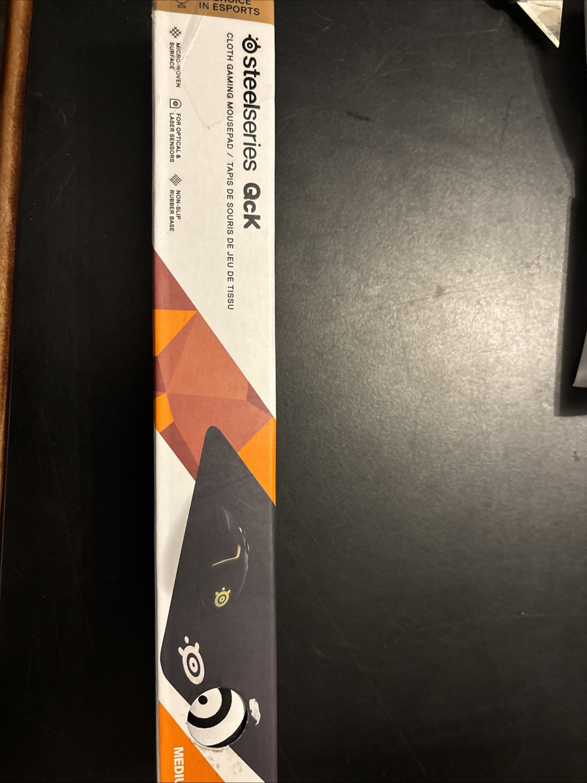 SteelSeries QcK Cloth Gaming Mouse Pad – Medium (12.6 in × 10.6 in) Non-Slip