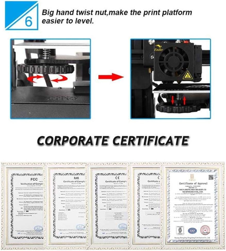 Used Creality Ender 3 3D Printer Fully Open Source Resume Printing for Beginnner