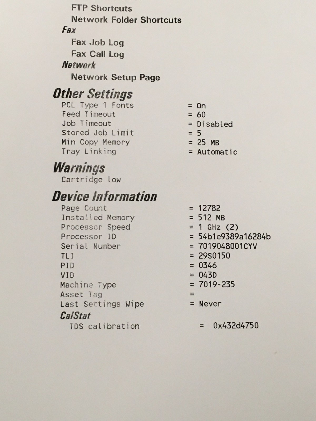 Lexmark MX331ADN Monochrome Laser MFP Printer 12.8K Pages Toner FREE SHIP READ