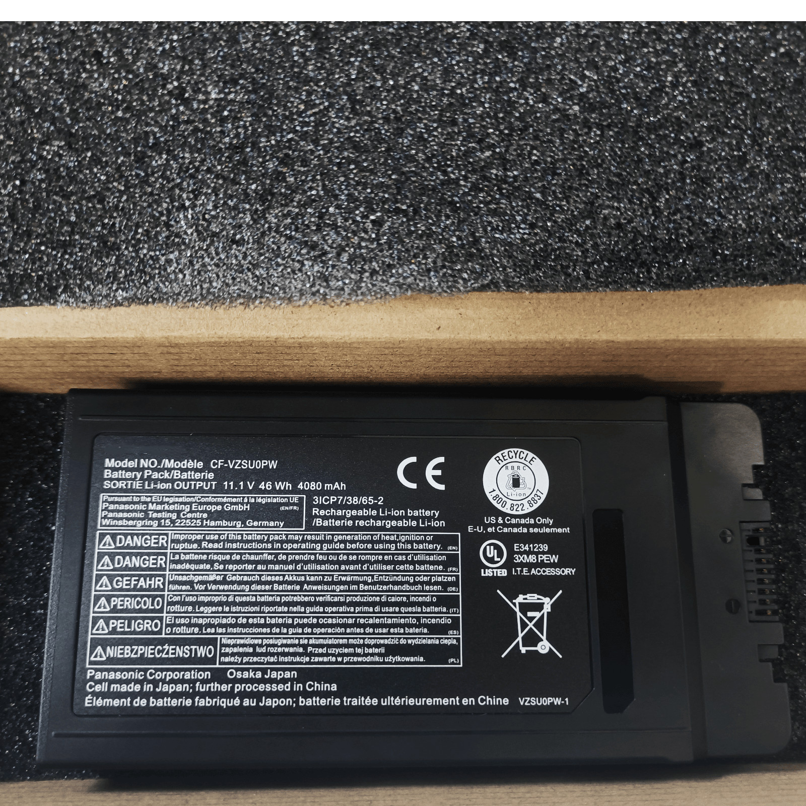 New CF-VZSU0PW CF-VZSU0PR CF-54 46WH Battery For Panasonic TOUGHBOOK 54 CF54