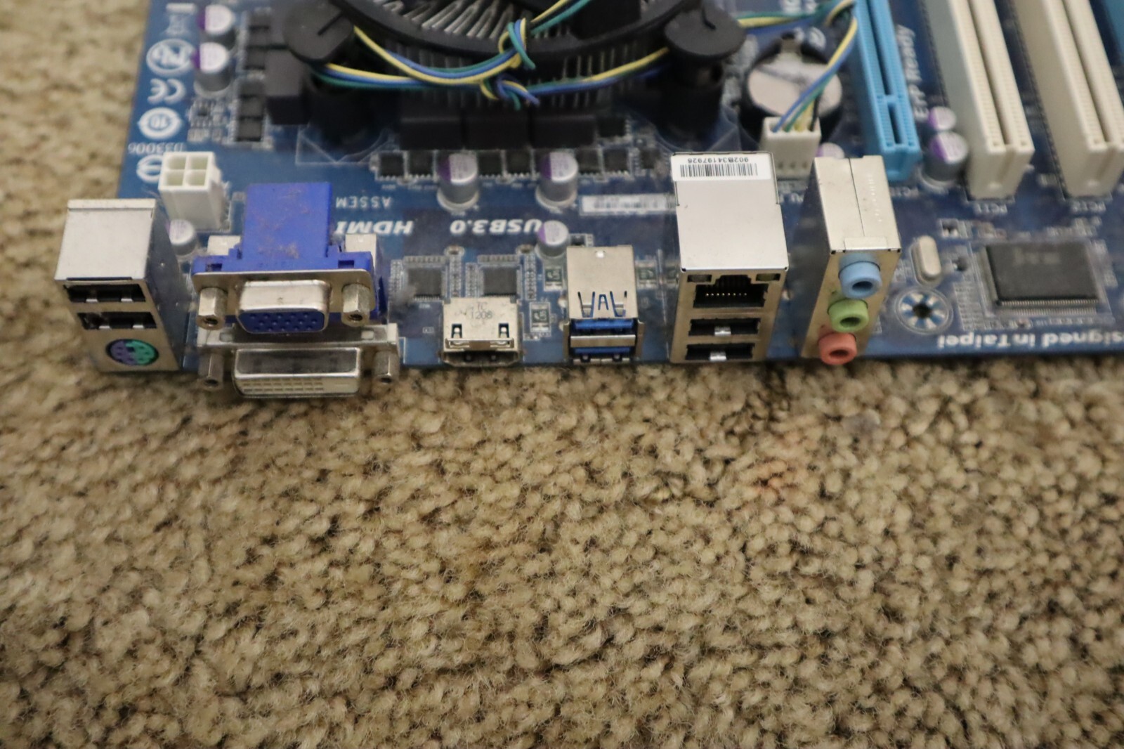 Gigabyte Technology GA-B75M-D3H (rev. 1.0) LGA 1155 Intel Motherboard+I/O Shield