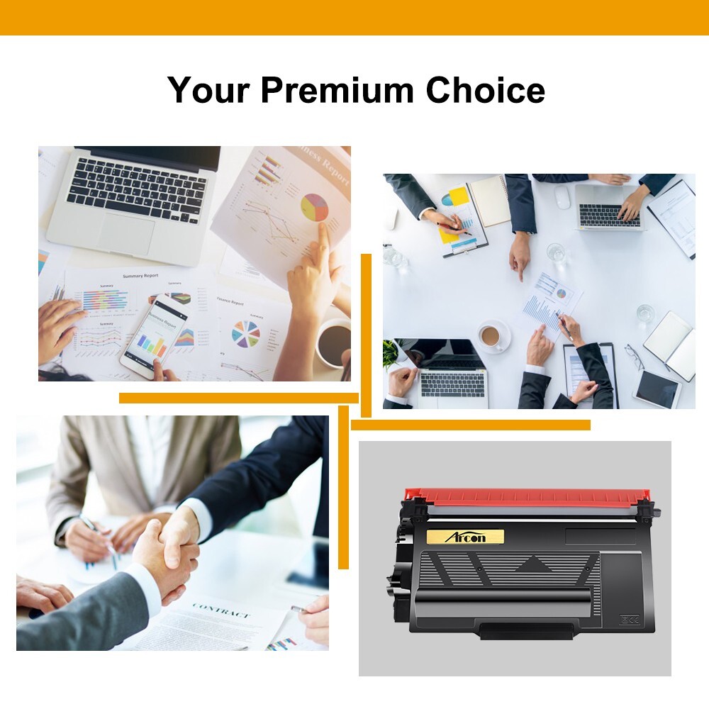 3Pack New Compatible with Brother TN850 Toner TN-850 MFC-L5850DW L5700DW Printer
