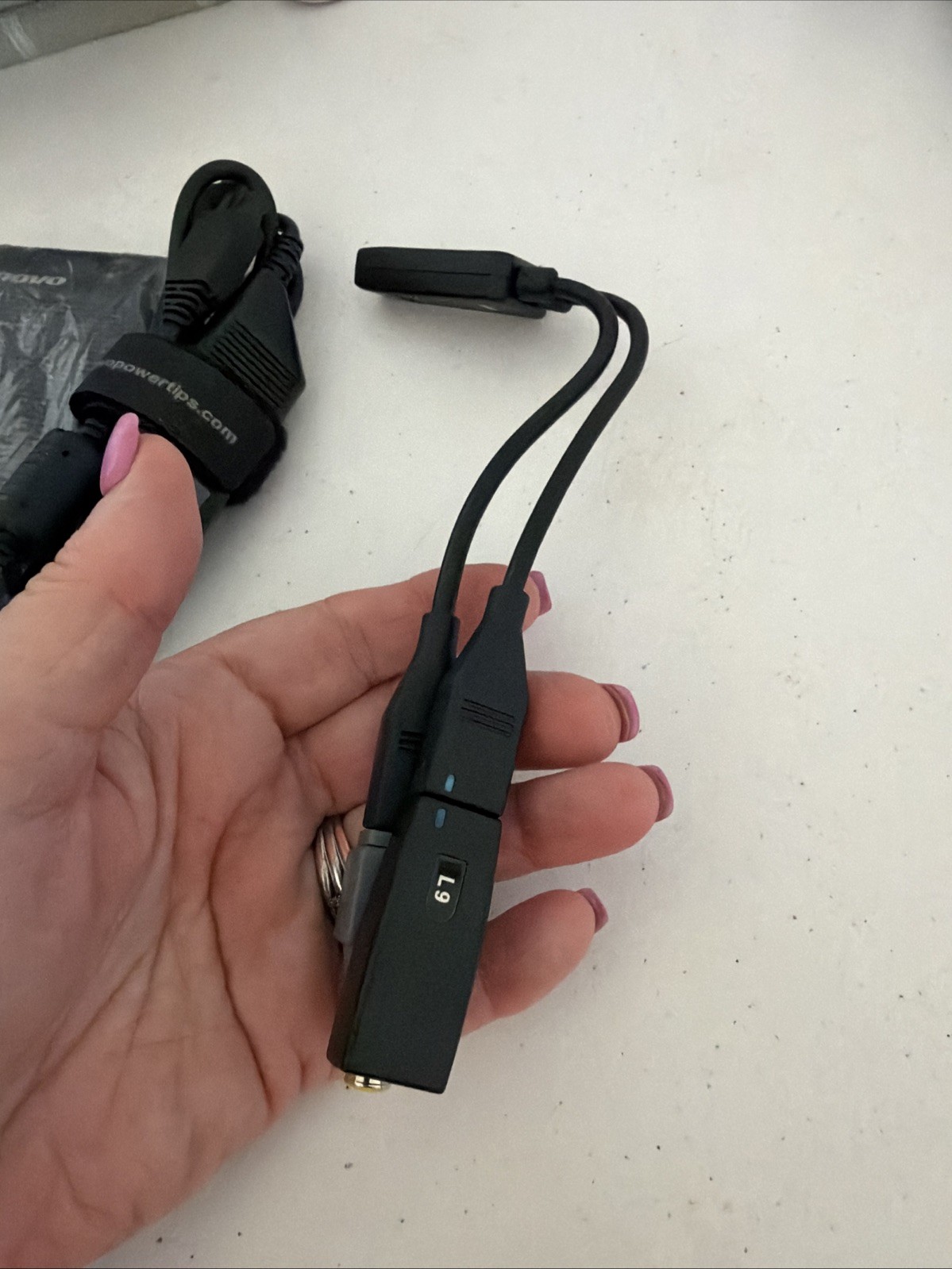 Lenovo 90W Ultra Slim AC/DC Combo Power Adapter & Car Charger 41R4538 20V 5V