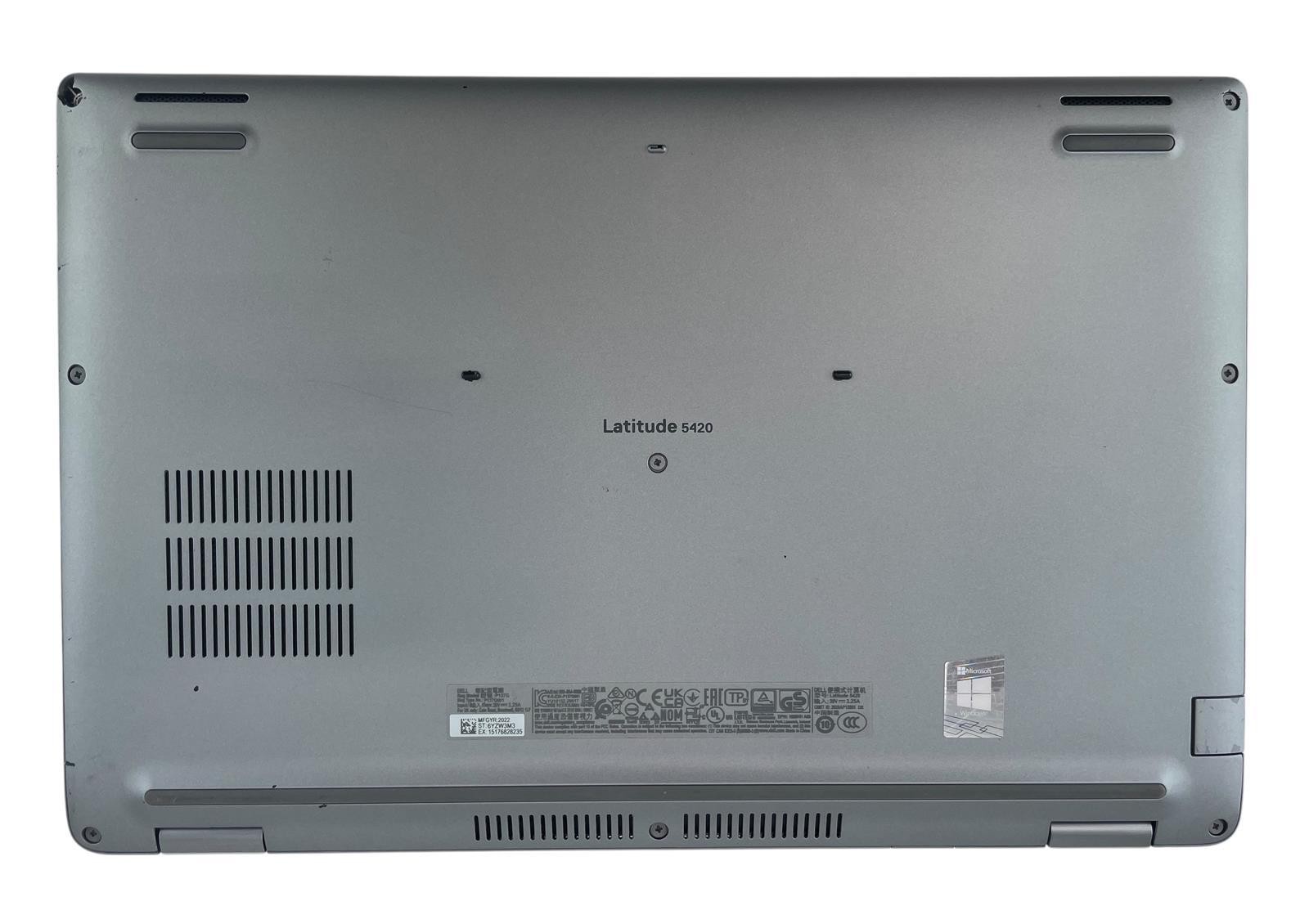 Dell Latitude 5420 Quad Core i7-1185G7 3.0GHz 256GB SSD 16GB RAM Win11 FAIR Batt