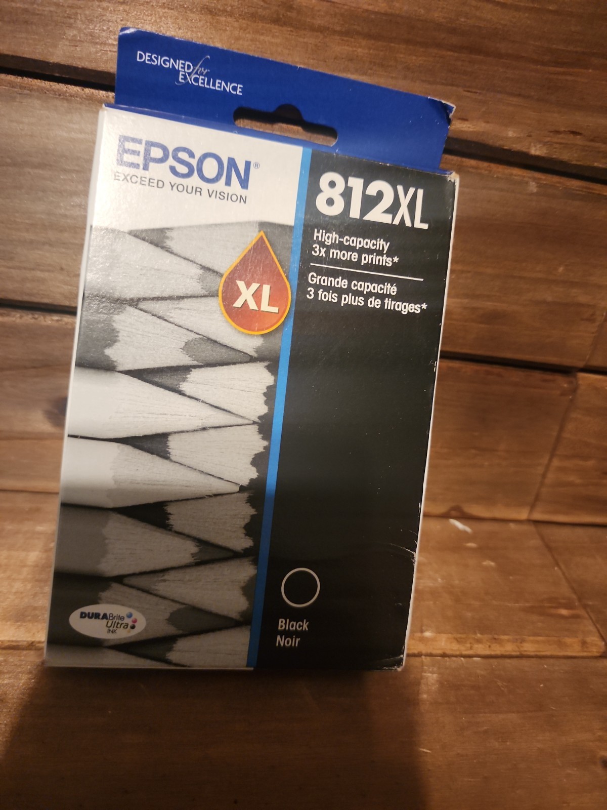 Epson Genuine 812XL Black High Yield Ink Cartridge T812XL120-S EXP 10/25 Sealed