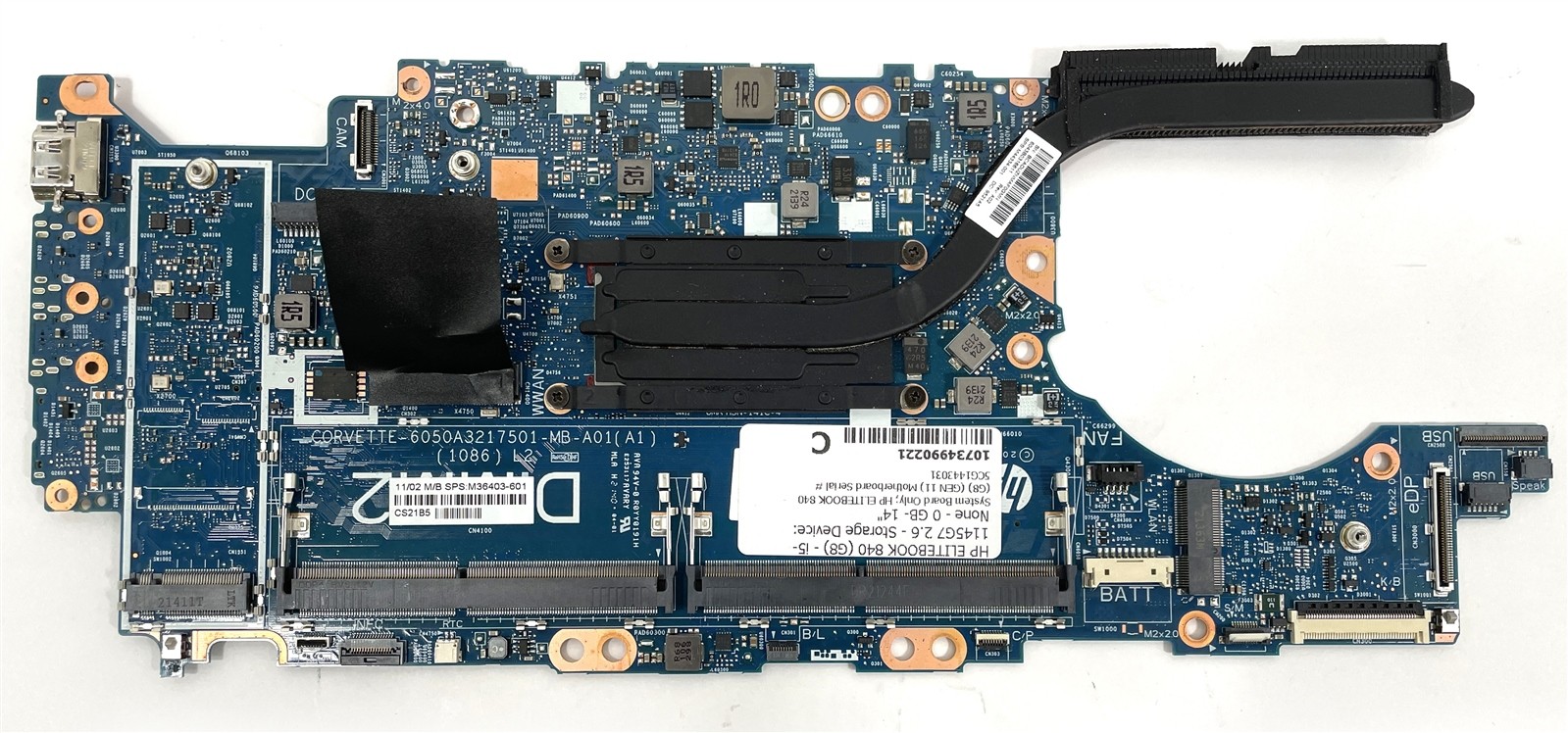 HP EliteBook 840 G8 / ZBook Firefly 14 i5-1145G7 2.6GHz M36403-601 Motherboard