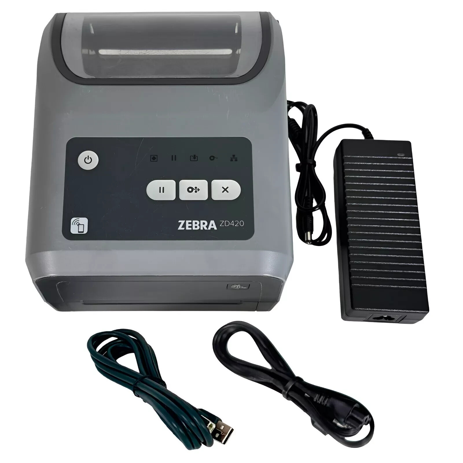 Zebra ZD420 Easy-to-Use Thermal Transfer Business 4×6 Label Printer 300 dpi