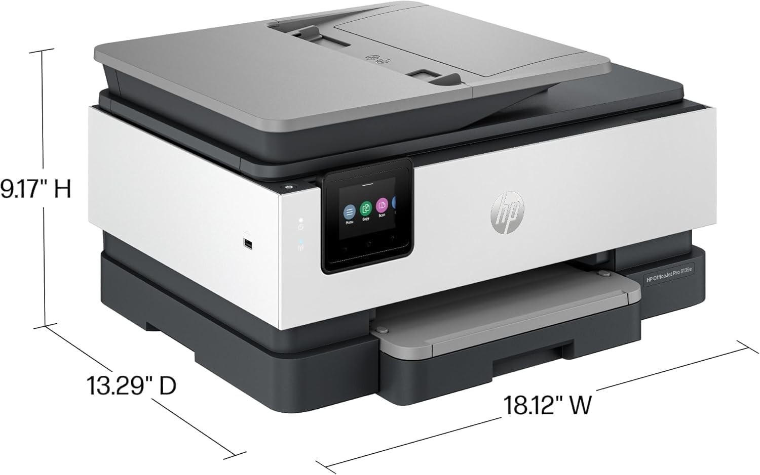 HP OfficeJet Pro 8138e Wireless All-in-One Color Inkjet Printer-Pro. Refurbished